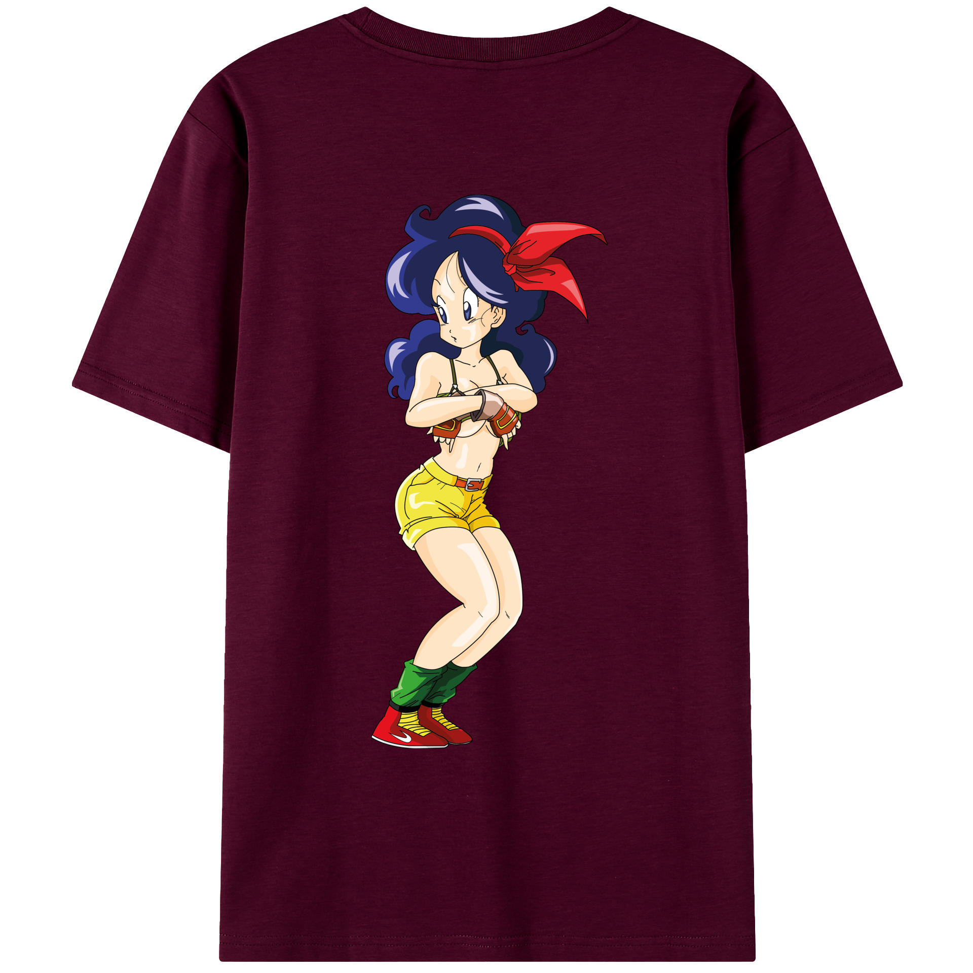 （画像用） ドラゴンボール DRAGON BALL レディース半袖Tシャツ(バックプリント)